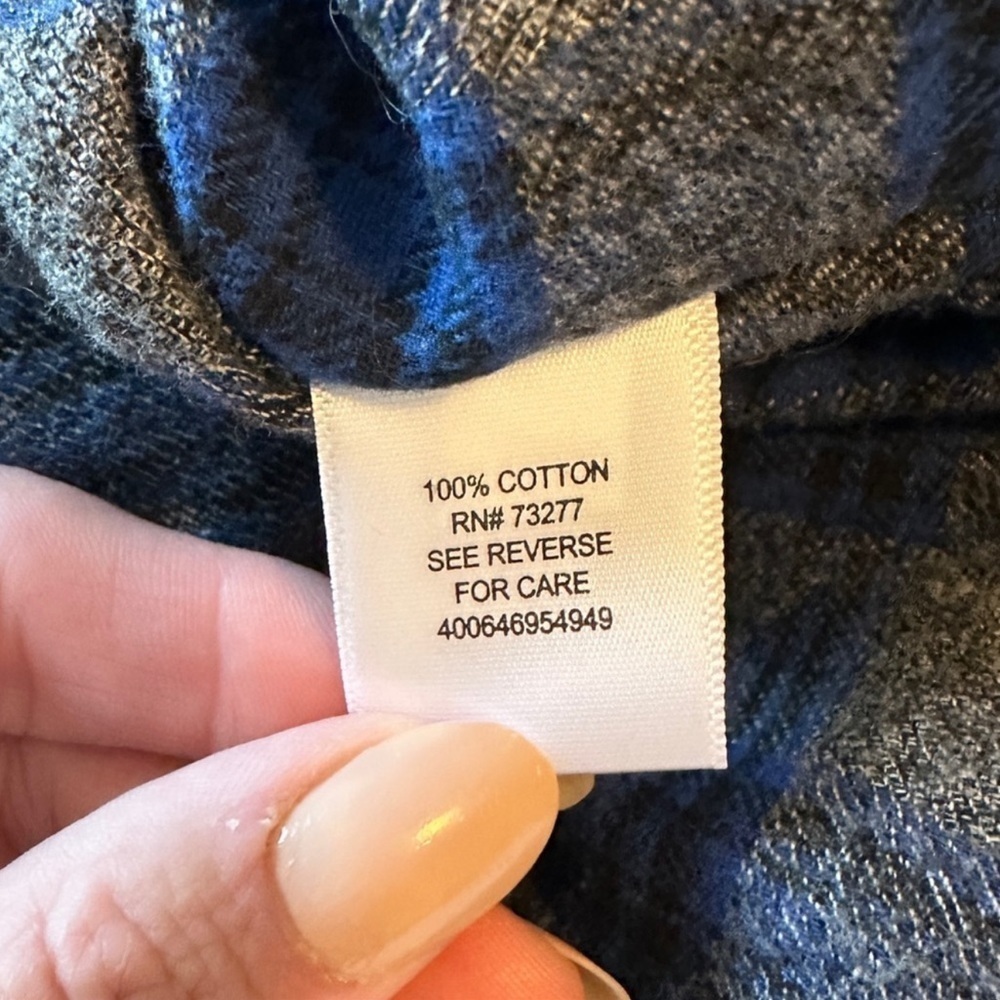 Sonoma Goods For Life® Super Soft Flannel Button Down Shirt - Picture 8 of 9